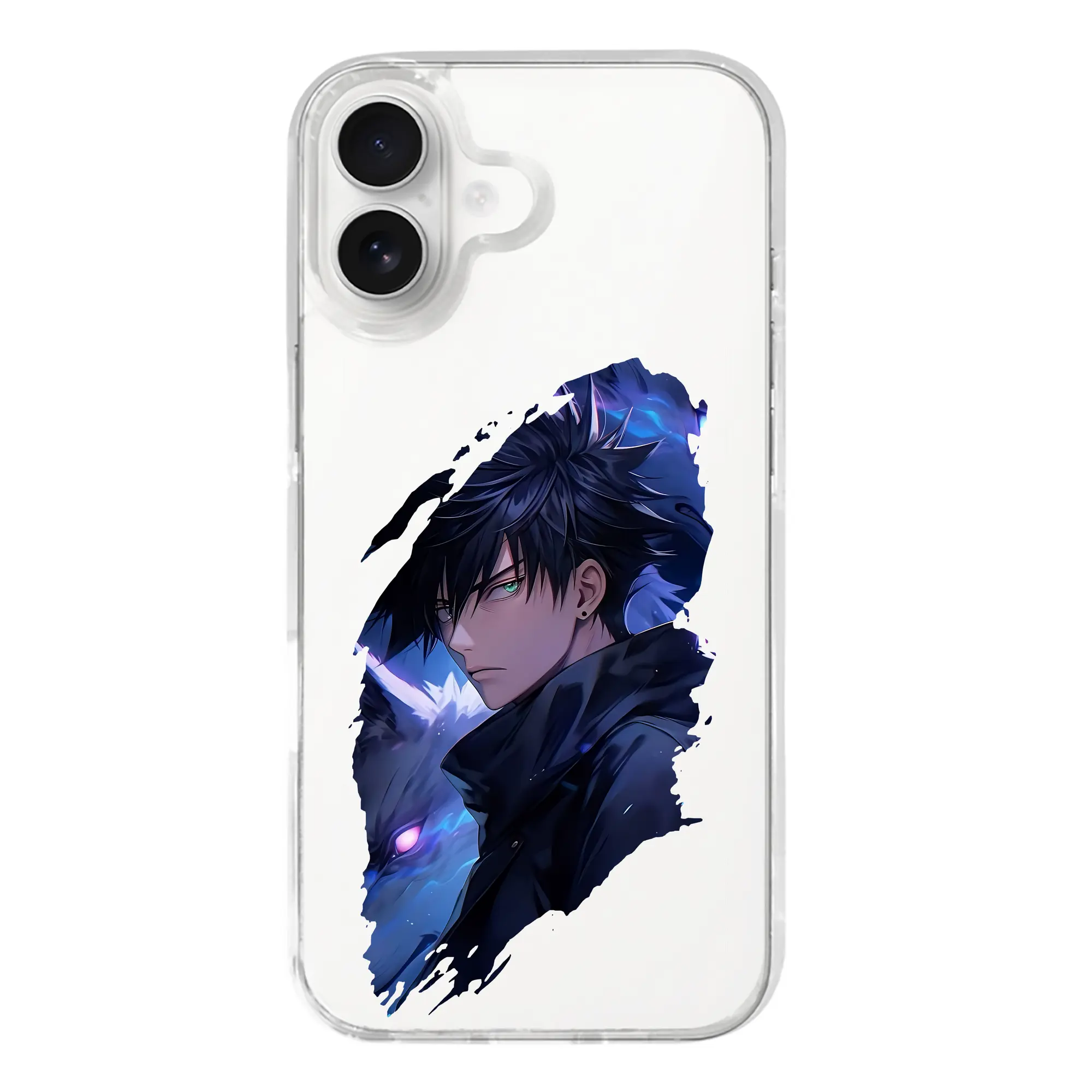 呪術廻戦 グッズ,伏黒 恵 - iPhone 17シリーズ 透明スマホケース – 薄型・耐衝撃・精密フィット保護カバー